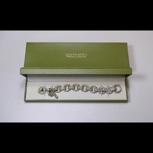 Judith ripka 925 sterling silver bracelet new